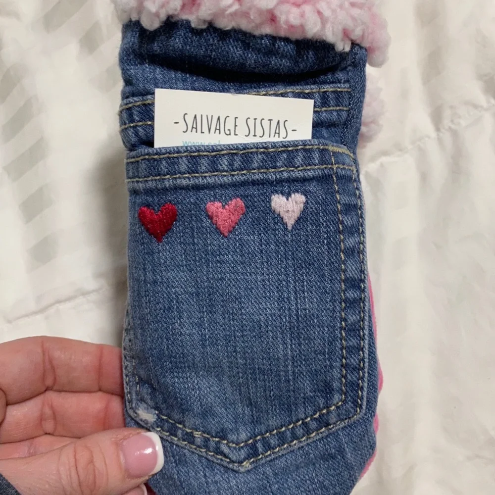 Up Cycled Salvage Sistas Girls Mittens - Large